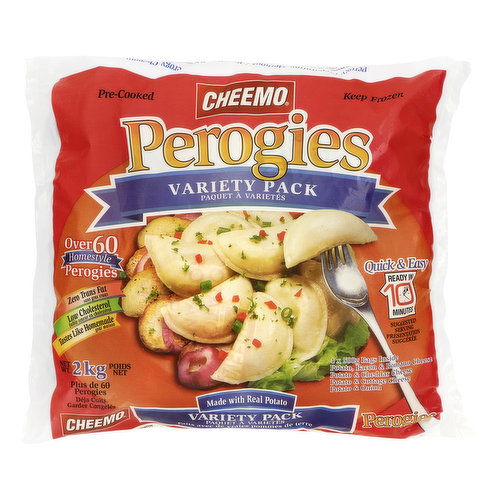 Cheemo - Perogies Variety Pack