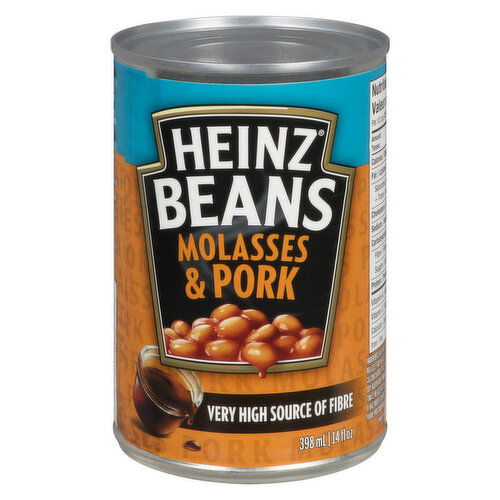 Heinz - Very High Source of Fibre. Low in Fat & Saturated Fat. Trans Fat & Cholesterol Free. Excellent Source of Iron. Source of Calcium. No Preservatives. Proudly Prepared in Canada.