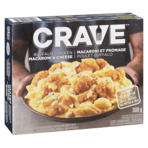 CRAVE - Buffalo Chicken Mac & Cheese