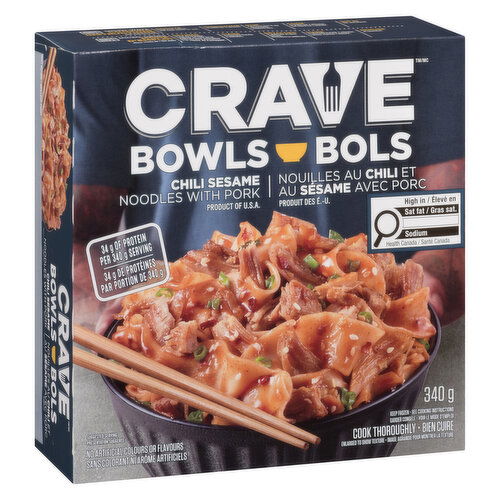 Crave - Chili Sesame Noodles with Pork