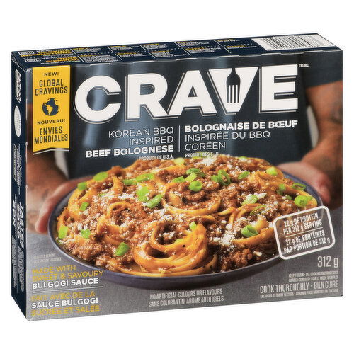 Crave - Beef Bulgogi Bolognese