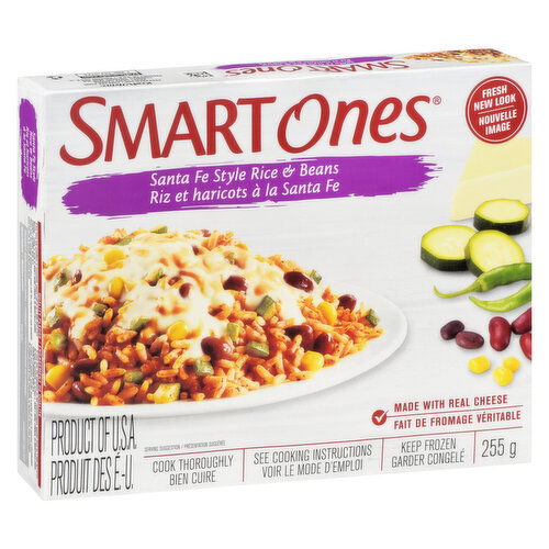 Smart Ones - Santa Fe Style Rice & Beans Frozen Meal