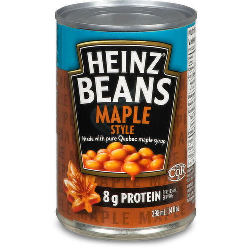 Heinz - Maple Style Beans with Pure Quebec Maple Syrup