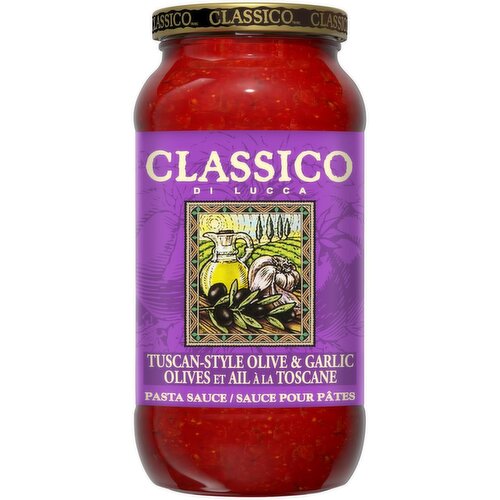 CLASSICO - Di Lucca Tuscan Style Olive & Garlic Pasta Sauce