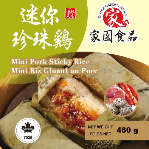 Family Garden - Pork and Chicken Mini Sticky Rice