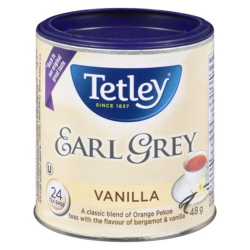 Tetley - Earl Grey Vanilla Specialty Tea