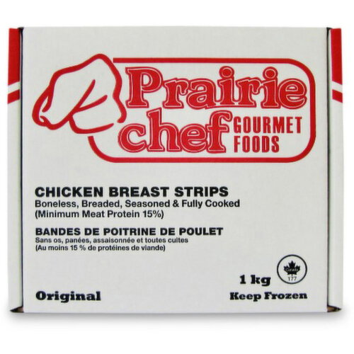 Prairie Chef - Chicken Breast Strips, Frozen