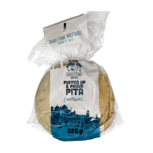 Bakestone Brothers - Pita Bread White