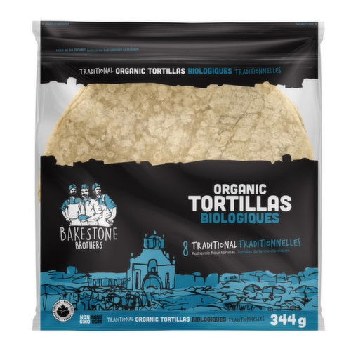 Bakestone Brothers - Tortillas Traditional Organic