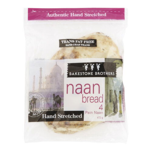 Bakestone Brothers - Naan Bread Plain