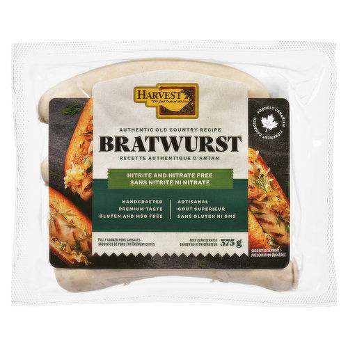 Harvest - Fully Cooked Bratwurst