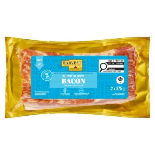 Harvest - Thick Sliced Bacon - 30% Less Fat