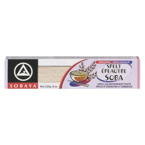 Sobaya - Soba Pasta Spelt & Buckwheat