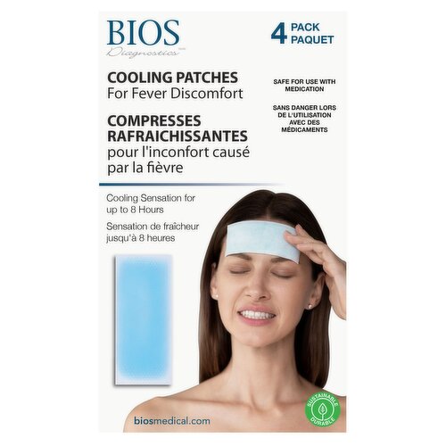 BIOS - Cooling Patches, 4 pack