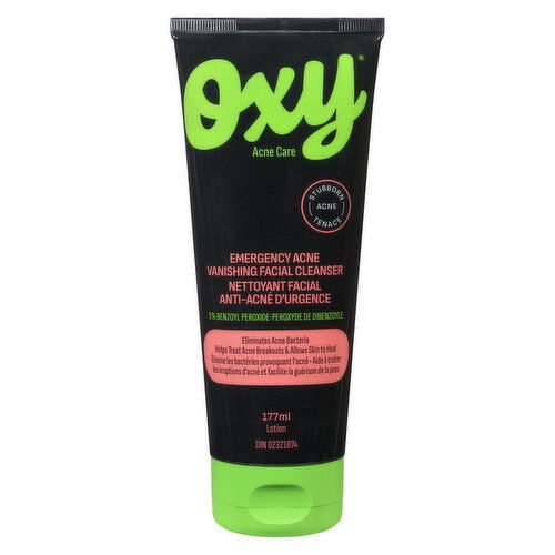 OXY - Emergency Acne Vanishing Facial Cleanser