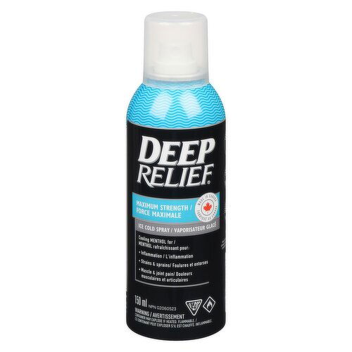 Deep Relief - Max Strg Ice Cold Spray