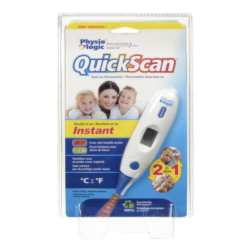 Physio Logic - Quick Scan Instant Thermometer