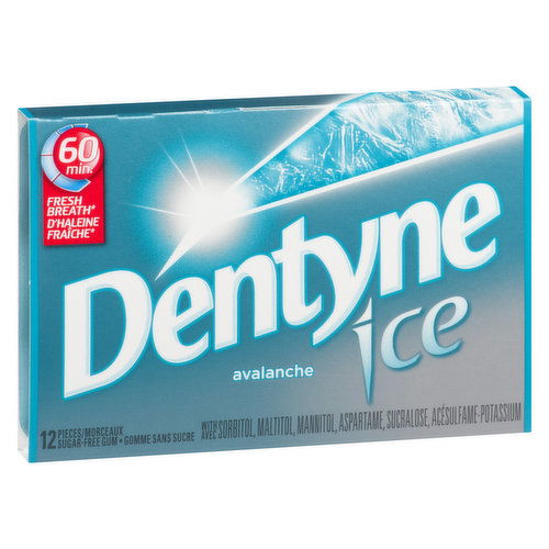 Dentyne - Ice Avalanche Sugar Free Gum