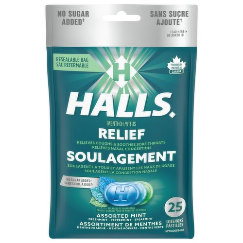 Halls - Cough Lozenges - Assorted Mint NSA