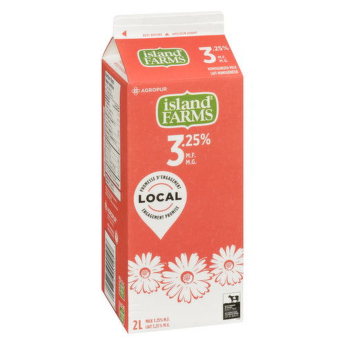 milk Island Farms - Homogenized Milk 3.25% M.F. - Save-On-Foods