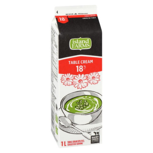 Island Farms - Table Cream 18%