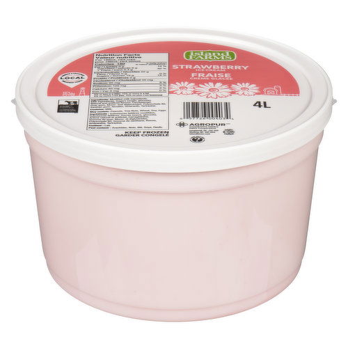 Island Farms - Strawberry Ice Cream