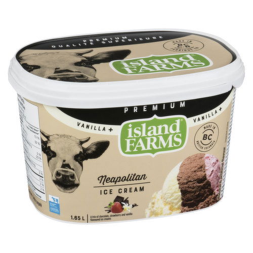 Island Farms - Vanilla Plus Ice Cream Neapolitan