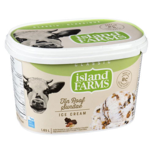 Island Farms - Classic Tin Roof Sundae Ice Cream