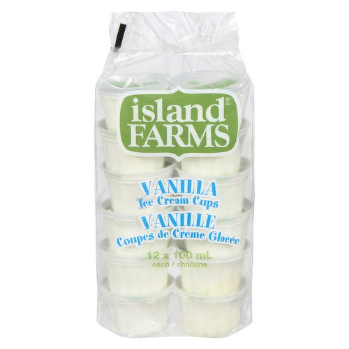 Island Farms - Vanilla Ice Cream Cups