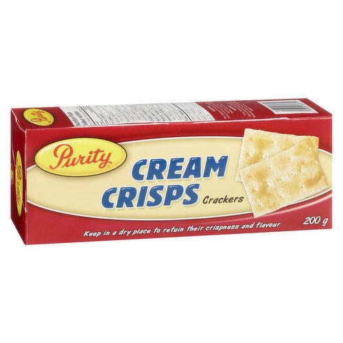 Purity - Cream Crisp Crackers