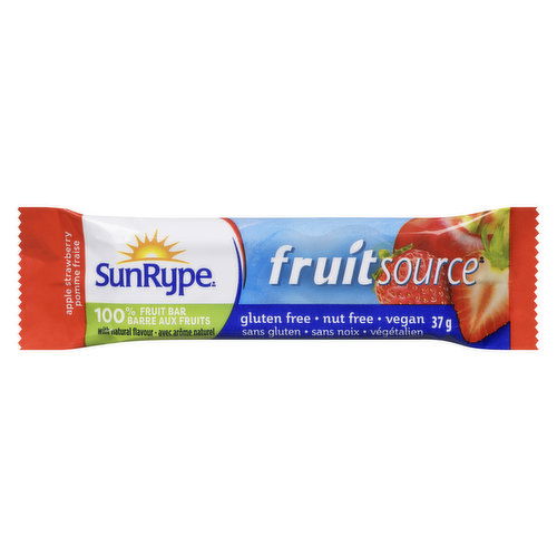 Sunrype - Fruit Source Bar Strawberry