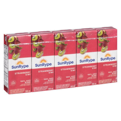 SunRype - Strawberry Kiwi Juice Boxes