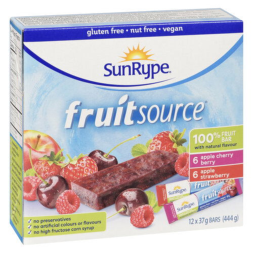 SunRype - Fruit Source, Variety Bars