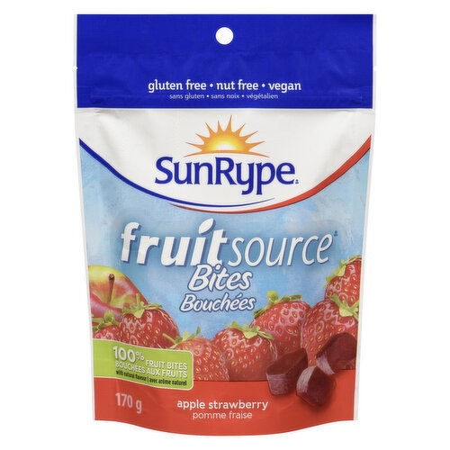 Sunrype - Fruit Source Bites, Strawberry