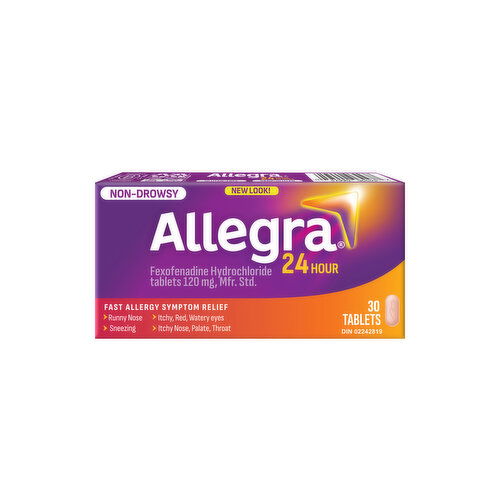 Allegra - 24Hr 120mg Tablets