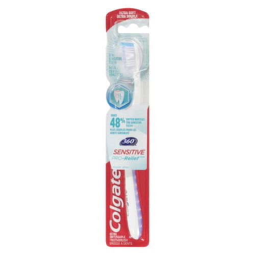 Colgate - 360 Sensitive Toothbrush - Ultra Soft