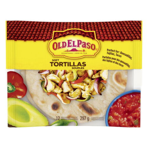 Old El Paso - Soft Tortillas - Medium