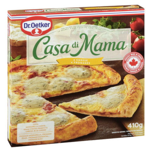 Dr. Oetker - Casa di Mama Pizza, 4 Cheese