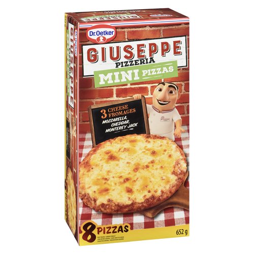 Giuseppe - Mini Pizzas- 3 Cheese