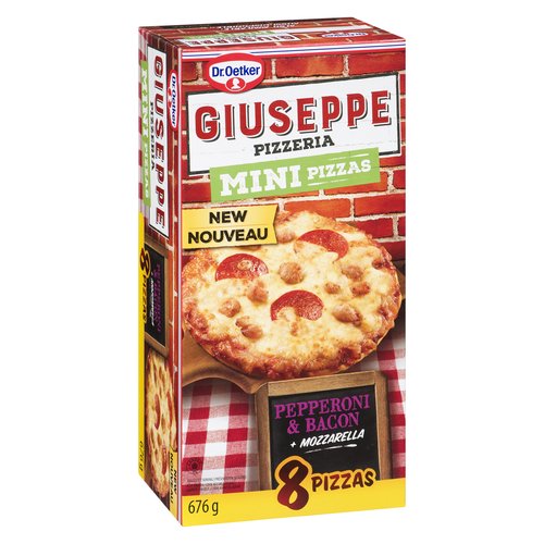 Giuseppe - Mini Pizzas -Pepperoni & Bacon