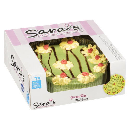 Sara's - Green Tea Ice Cream Cake