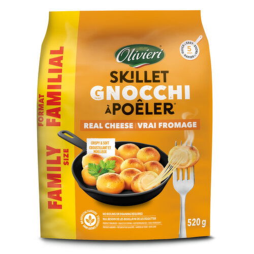 Olivieri - Skillet Gnocchi, Real Cheese, Family Size