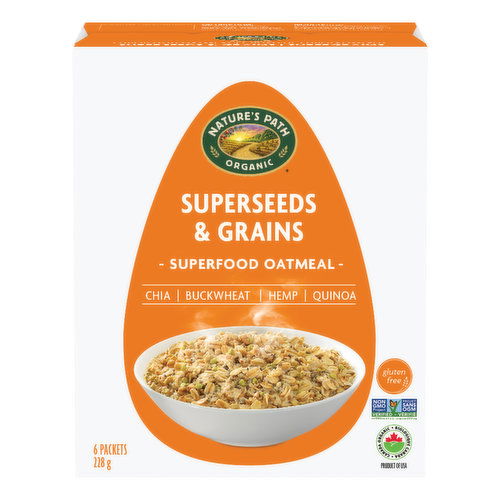 Nature's Path - Qia Superfood Oatmeal Superseeds & Grains