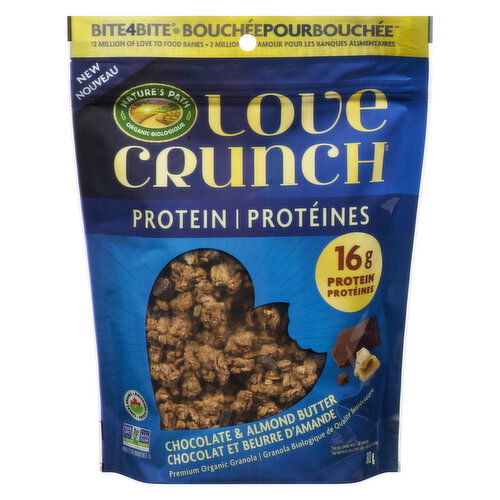 Nature's Path - Love Crunch Protein Chocolate & Almond Butter