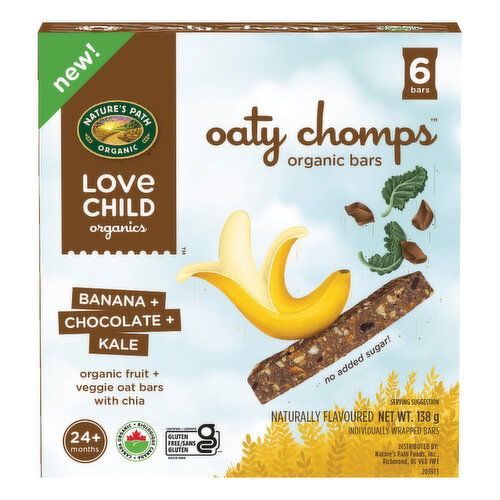 Nature's Path - Oaty Chomps Banana Chocolate Kale