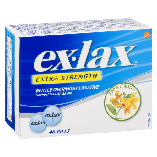 Ex-Lax - Gentle Overnight Extra Strength Laxative