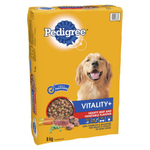 Pedigree - Vitality+ Dog Food Beef Flavor