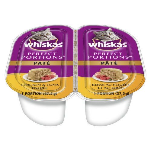 whiskas - Perfect Portions Chicken & Tuna Entree