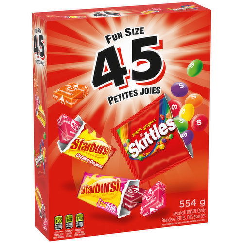 Skittles - Skittles & Starbursts 45Ct