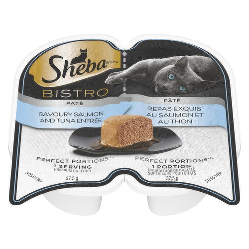 Sheba - Perfect Portions Pate Salmon Tuna